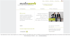 Desktop Screenshot of mafowerk.de